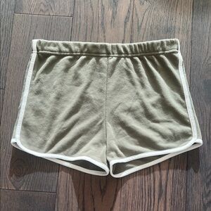 Ardene Olive Green Athletic Shorts
